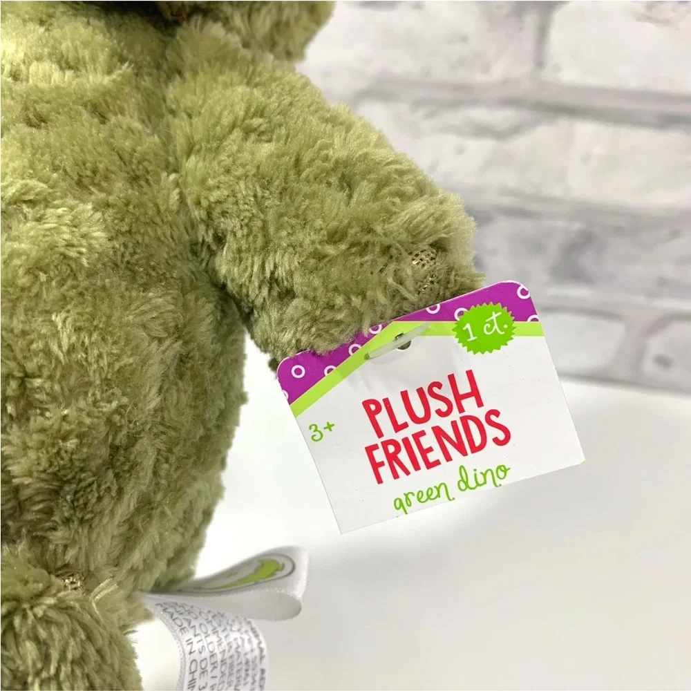 Pack of 3 - Plush Friends Green Dinosaurs Plush / Stuffed Animals - NWT